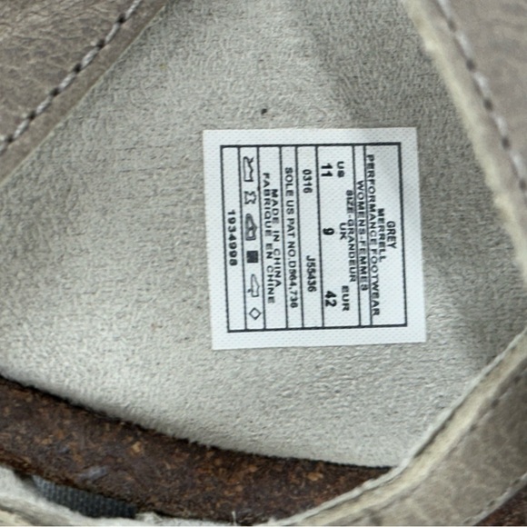 Merrell Women’s size 11 Revalli Aura Gray Wedge Sandals - Picture 7 of 15